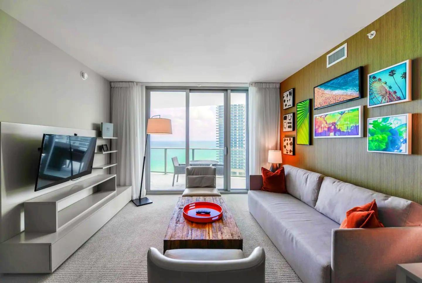 Wonderful 2/2 W Ocean View At Hyde Hollywood