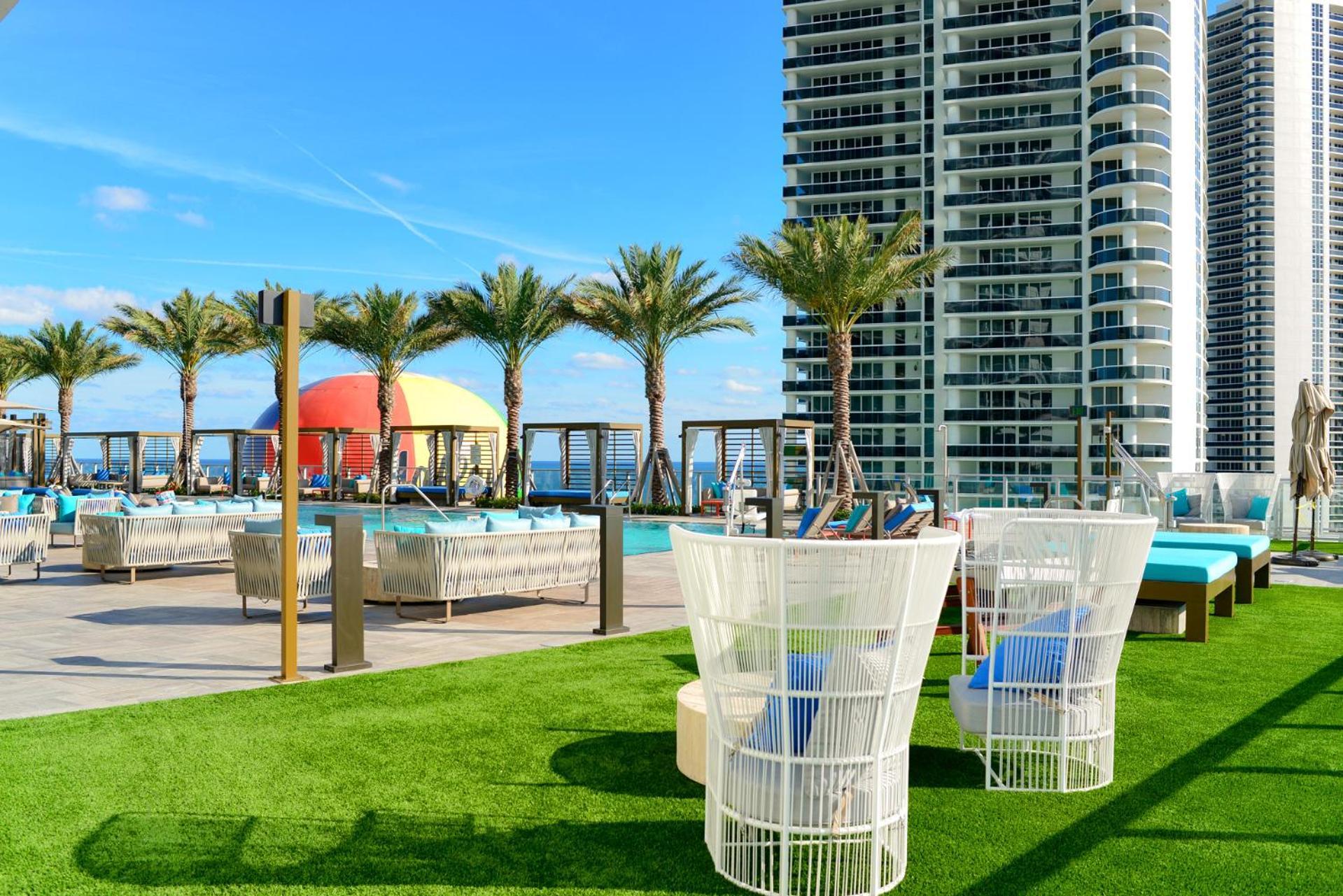 Wonderful 2/2 W Ocean View At Hyde Hollywood