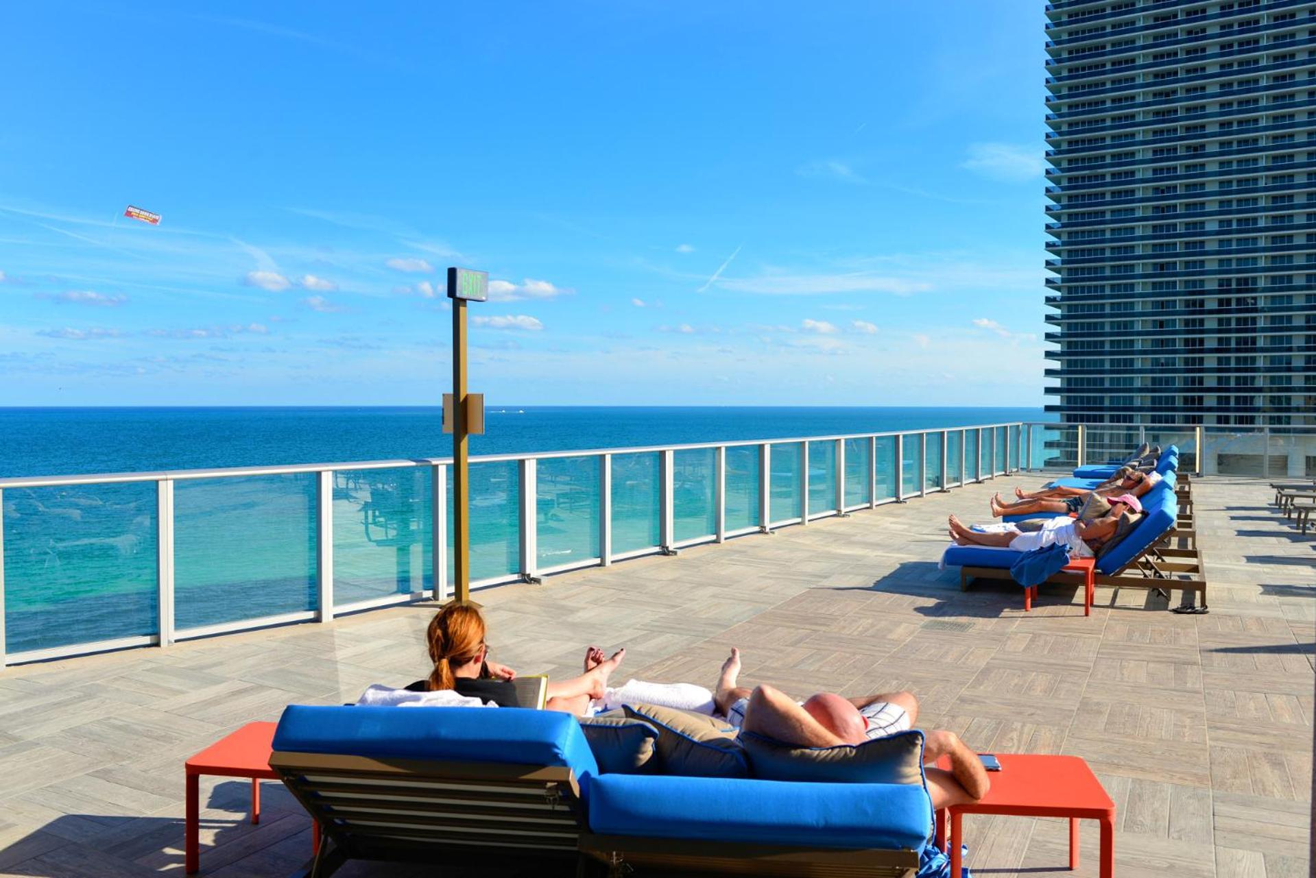Wonderful 2/2 W Ocean View At Hyde Appartement Hollywood